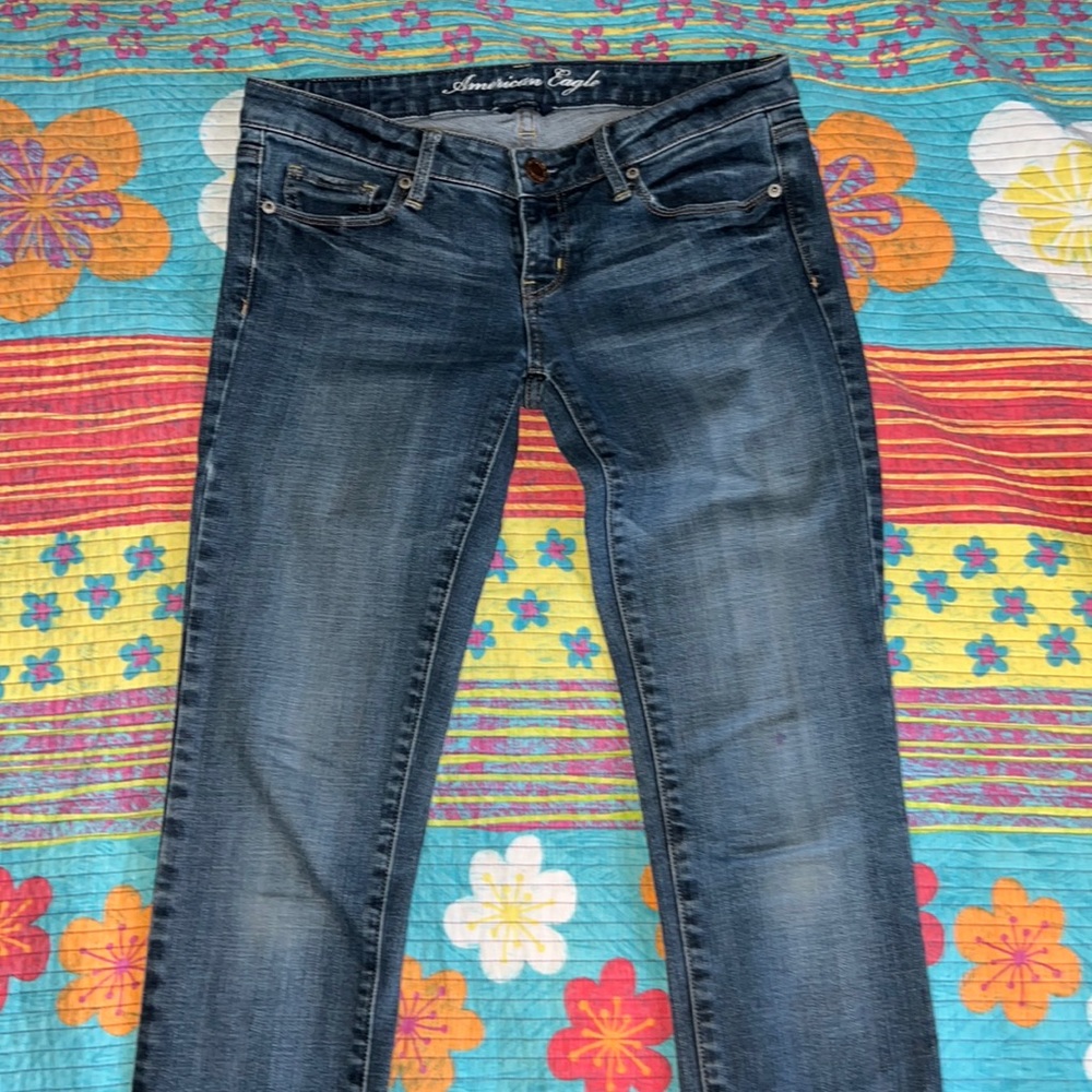 Skinny low rise American eagle jeans